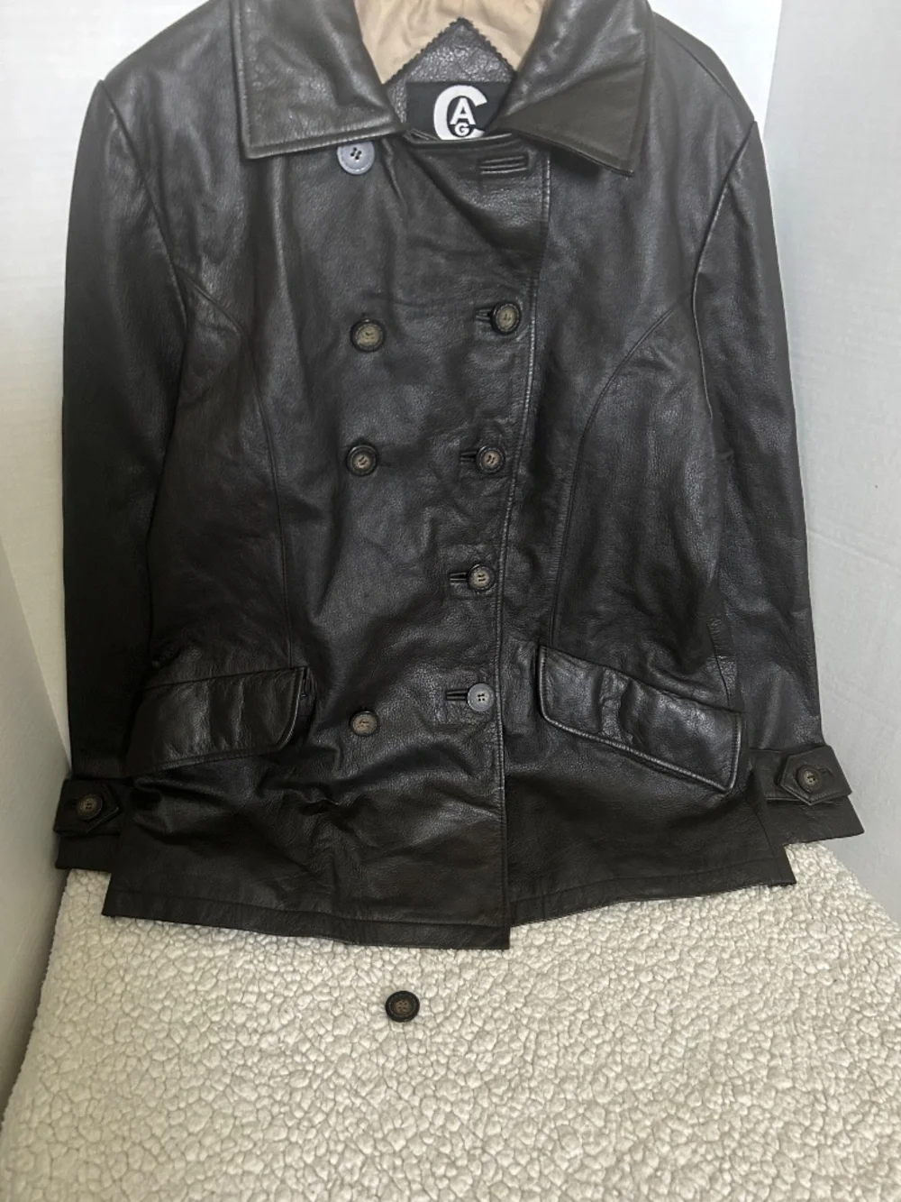COMINT leather jacket - Picture 5 of 5